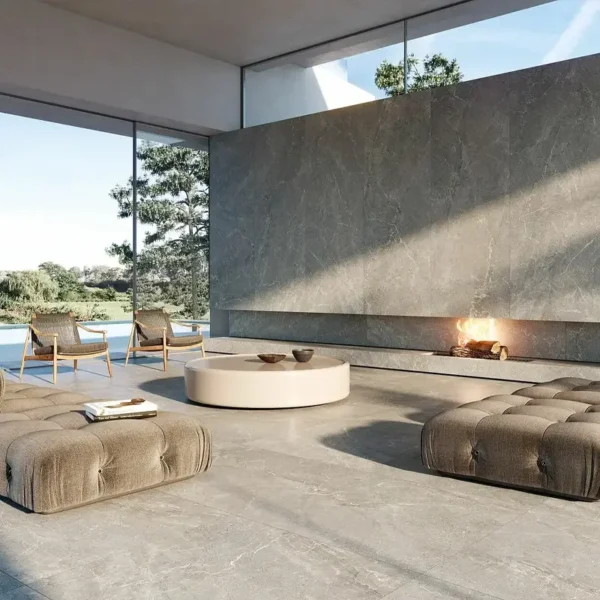 Picture of chill out ambiance decorated with Through Body Porcelain Tile Manufacturers products