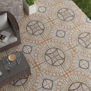 Picture of beautiful outdoor tiles made in Spain